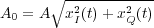       ∘ -2------2---
A0 = A  xI(t)+ xQ(t)
